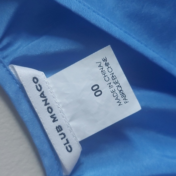 Club Monaco Ruffle Flare Peach Color Dress Size 00 - Picture 4 of 7